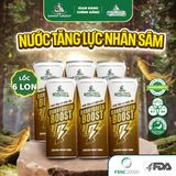 Lốc 6 Lon Nước Tăng Lực Nhân Sâm 320ml