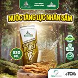Thùng 24 Lon Nước Tăng Lực Nhân Sâm 320ml