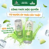 Lốc 6 lon nước Dưa Lưới Có Gaz - Nguyên Bản 330ml
