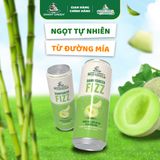 Lốc 6 lon nước Dưa Lưới Có Gaz - Nguyên Bản 330ml