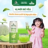 Thùng 24 lon nước Dưa Lưới Có Gaz - Nguyên Bản 330ml