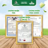 Lốc 6 lon nước Dưa Lưới Hữu Cơ - Nguyên Bản 320ml