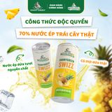 Lốc 6 Lon Nước Ép Dứa Có Thịt Dứa 250ml
