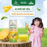 Thùng 24 Lon Nước Ép Dứa Có Thịt Dứa 250ml