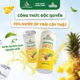 Thùng 24 Lon Nước Ép Dứa 250ml