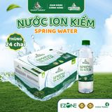Thùng 24 chai nước ion kiềm Spring Water 480ml