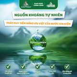 Thùng 24 chai nước ion kiềm Spring Water 480ml