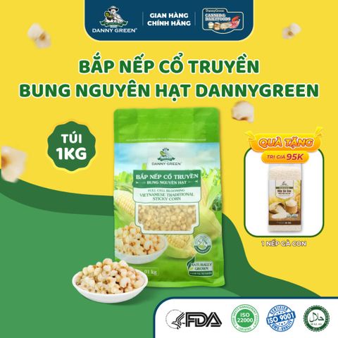 Túi bắp nếp cổ truyền 1kg