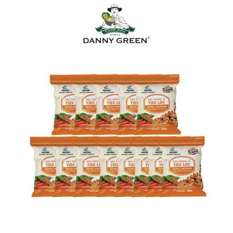 Combo 12 túi đậu phộng vị Tiêu Lốt 30g
