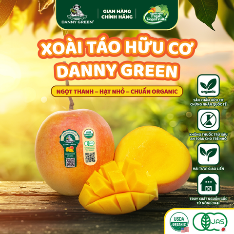 Xoài Táo Hữu Cơ DannyGreen