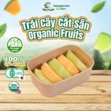 Dưa Lưới Hữu Cơ Biển Hằng Nga Mix Ngọc Bích Cắt Sẵn 300Gr