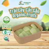 Dưa Lưới Hữu Cơ Biển Ngọc Bích Cắt Sẵn 300Gr