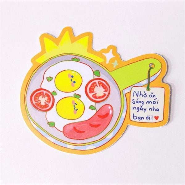 Sticker Trứng ốp la – Airy Workshop