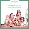 Bộ đồ chơi 6 búp bê kèm trang phục, búp bê mini nhiều kiểu dáng cho bé
