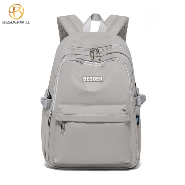 Balo thời trang unisex đơn giản nhiều ngăn – Chất liệu chống nước, phong cách Hàn Quốc