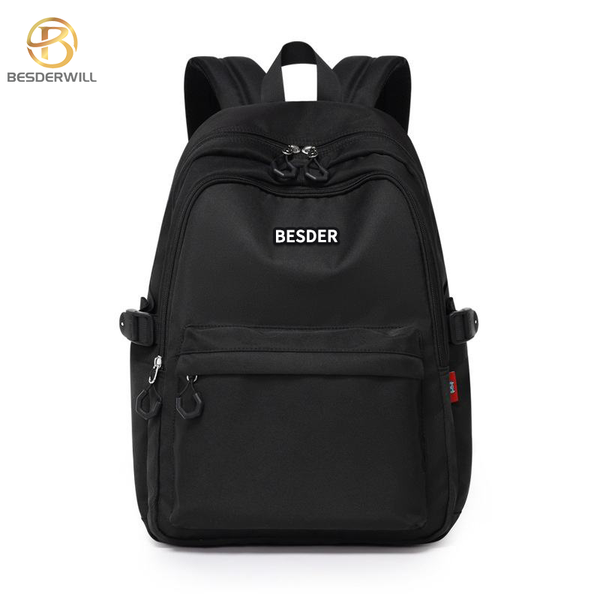 Balo thời trang unisex đơn giản nhiều ngăn – Chất liệu chống nước, phong cách Hàn Quốc