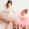 Búp bê 30cm 13 khớp, mặc váy múa Ba-lê, linh hoạt, tặng kèm hộp - đồ chơi trẻ em búp bê kèm trang phục