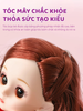 Bộ đồ chơi 6 búp bê kèm trang phục, búp bê mini nhiều kiểu dáng cho bé