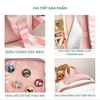 Ba lô học sinh tai mèo trong suốt phong cách kawaii họa tiết cute dễ thương – Nhiều ngăn tiện dụng