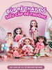 Bộ đồ chơi 6 búp bê kèm trang phục, búp bê mini nhiều kiểu dáng cho bé