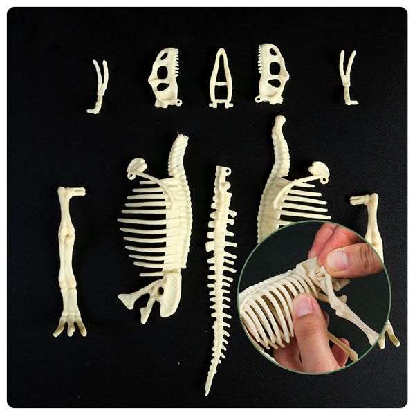 Bộ đồ chơi khai quật khảo cổ khủng long cao cấp – Kèm dụng cụ đào và mô hình xương