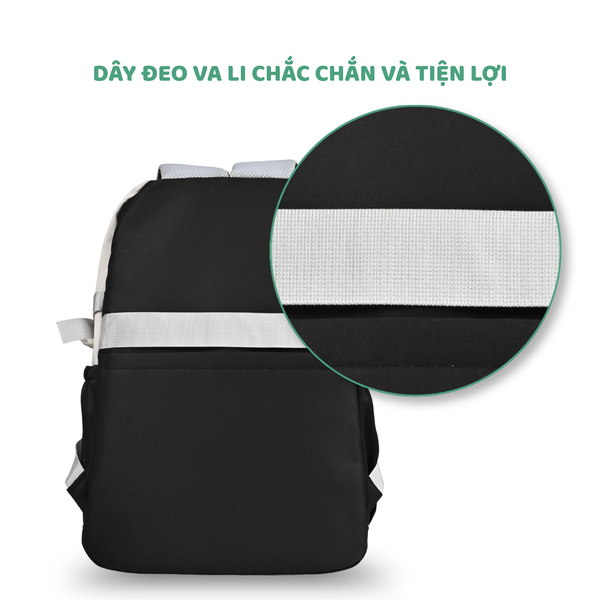 Balo học sinh in họa tiết thời trang – Nhiều ngăn tiện dụng, chất liệu chống nước