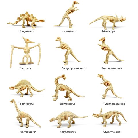 Mô hình hóa thạch khủng long trong trứng – Đồ chơi khai quật khám phá cho bé