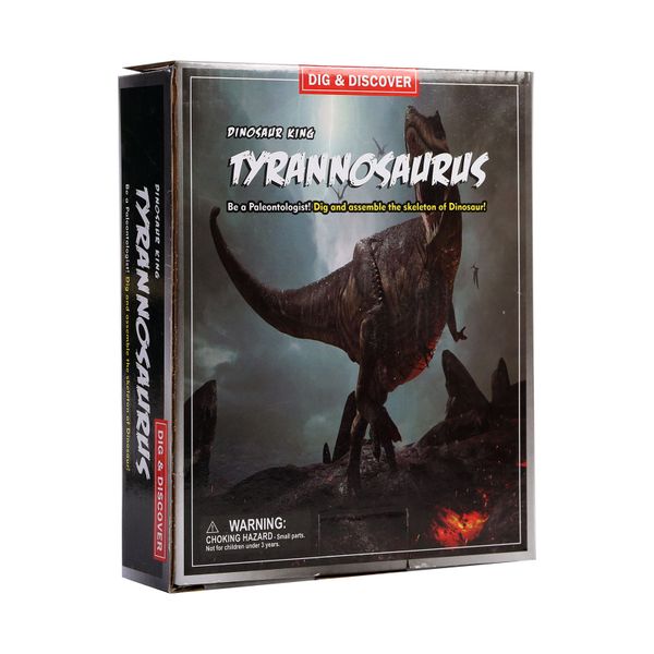 Bộ đồ chơi khai quật khảo cổ khủng long cao cấp – Kèm dụng cụ đào và mô hình xương