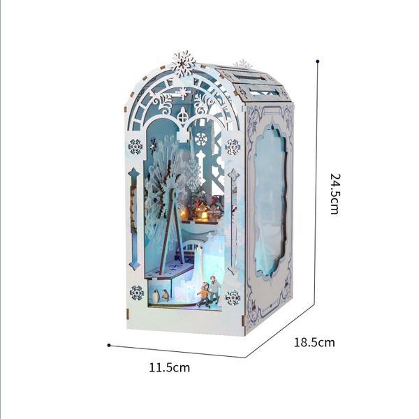 Mô hình cung điện băng – Lung linh, mát mắt, phong cách cổ tích