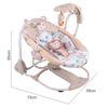 Ghế rung tự động cho bé – Họa tiết gấu dễ thương, tích hợp nhạc và đồ chơi treo