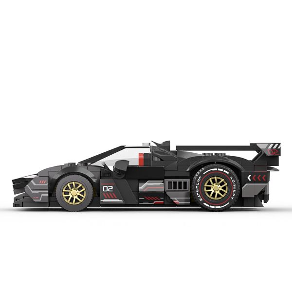 Gạch ghép Xe mô hình thành phố, dễ ghép, thiết kế đơn giản - mẫu 1