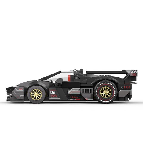 Gạch ghép Xe mô hình thành phố, dễ ghép, thiết kế đơn giản - mẫu 1