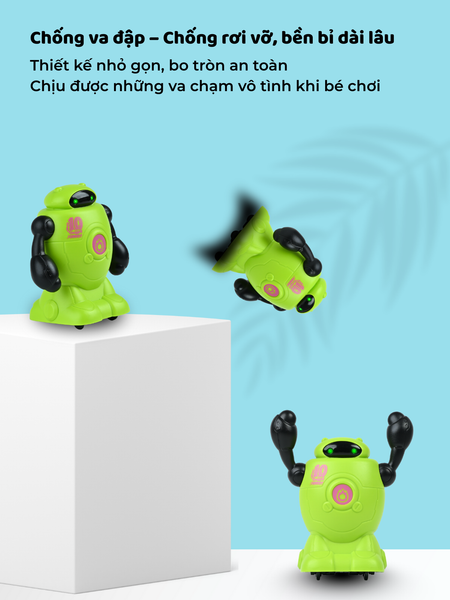 Robot vẽ thông minh DRAWBOT –tự chạy tạo họa tiết, kèm bút dạ, phát triển sáng tạo, lắp dùng nhanh, tạo đường nét độc đáo