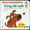 Sách tương tác - Sách chuyển động thông minh đa ngữ Việt - Anh - Pháp: Động vật nuôi – Domestic animals – Les animaux de compagnie