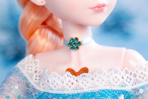 Đồ chơi trẻ em Búp bê công chúa Elsa - Búp bê Frozen 60cm váy xanh bồng bềnh, cử động toàn thân