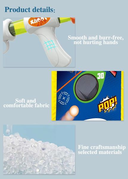 Bộ đồ chơi bắn bia Dart Game – Súng bắn đạn mút, bia đứng nhiều vòng, rèn luyện phản xạ và kỹ năng cho bé