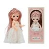 Búp Bê 13 cm Công Chúa Moijoi 13 Khớp Cầu Linh Hoạt - Mắt Acrylic Nàng Thơ, Tóc Dày Mượt, Nhựa Vinyl Cao Cấp An Toàn Cho Bé
