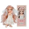 Búp Bê 13 cm Công Chúa Moijoi 13 Khớp Cầu Linh Hoạt - Mắt Acrylic Nàng Thơ, Tóc Dày Mượt, Nhựa Vinyl Cao Cấp An Toàn Cho Bé