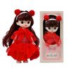Búp Bê 13 cm Công Chúa Moijoi 13 Khớp Cầu Linh Hoạt - Mắt Acrylic Nàng Thơ, Tóc Dày Mượt, Nhựa Vinyl Cao Cấp An Toàn Cho Bé