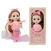 Búp Bê 13 cm Công Chúa Moijoi 13 Khớp Cầu Linh Hoạt - Mắt Acrylic Nàng Thơ, Tóc Dày Mượt, Nhựa Vinyl Cao Cấp An Toàn Cho Bé