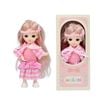 Búp Bê 13 cm Công Chúa Moijoi 13 Khớp Cầu Linh Hoạt - Mắt Acrylic Nàng Thơ, Tóc Dày Mượt, Nhựa Vinyl Cao Cấp An Toàn Cho Bé