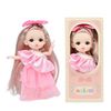 Búp Bê 13 cm Công Chúa Moijoi 13 Khớp Cầu Linh Hoạt - Mắt Acrylic Nàng Thơ, Tóc Dày Mượt, Nhựa Vinyl Cao Cấp An Toàn Cho Bé