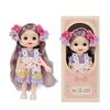 Búp Bê 13 cm Công Chúa Moijoi 13 Khớp Cầu Linh Hoạt - Mắt Acrylic Nàng Thơ, Tóc Dày Mượt, Nhựa Vinyl Cao Cấp An Toàn Cho Bé