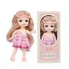 Búp Bê 13 cm Công Chúa Moijoi 13 Khớp Cầu Linh Hoạt - Mắt Acrylic Nàng Thơ, Tóc Dày Mượt, Nhựa Vinyl Cao Cấp An Toàn Cho Bé
