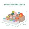 Bộ đồ chơi hộp ú òa pop-up và đàn piano mini – Đàn phím nhiều màu kèm thú bật lên, đồ chơi âm nhạc cho bé
