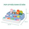 Bộ đồ chơi hộp ú òa pop-up và đàn piano mini – Đàn phím nhiều màu kèm thú bật lên, đồ chơi âm nhạc cho bé