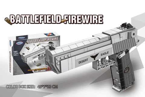Bộ lắp ráp súng Desert Eagle – Battlefield Firewire 528 mảnh