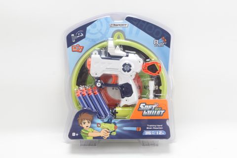Súng bắn đạn mút nlsport – rèn luyện phản xạ, giải trí an toàn cho bé