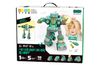 Bộ đồ chơi lắp ráp robot 5in1 – 90 chi tiết – biến hình thành xe công trình – steam learning