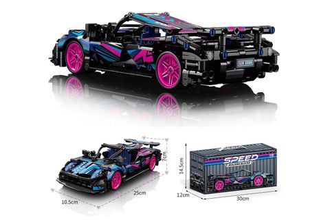 Bộ lắp ráp mô hình xe đua thể thao tốc độ cao